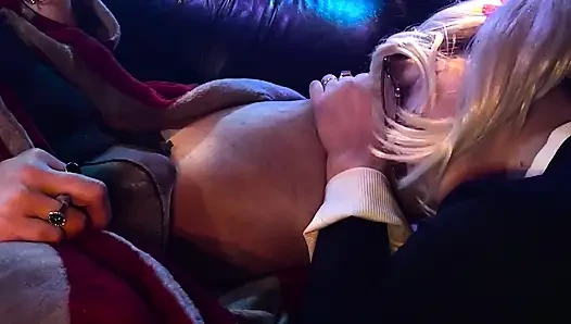 Late Night Edging Handjob and Big Cumshot