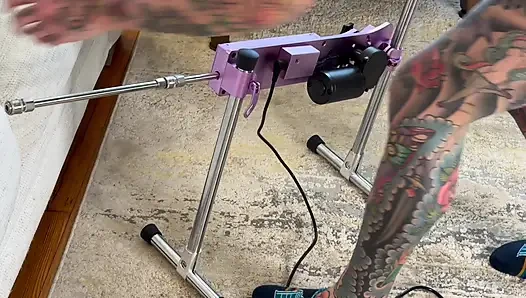 Watch Me Get Fucked by My Sex Machine and Have a Real Orgasm!
