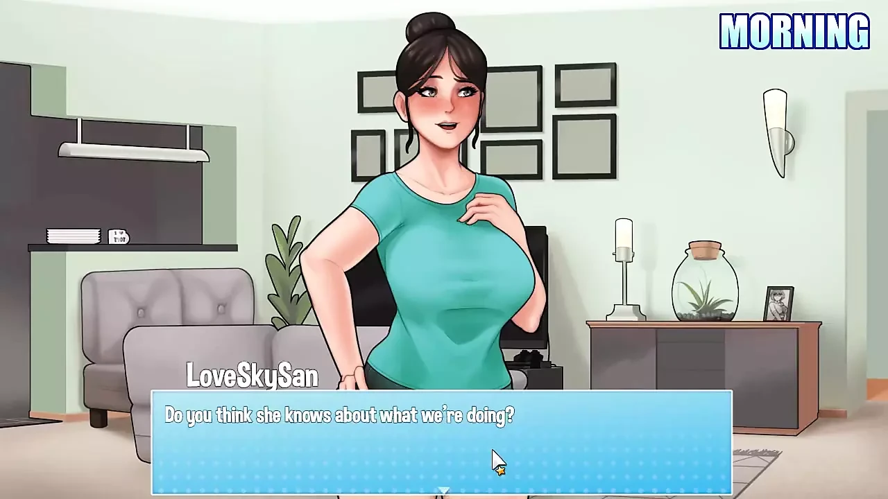 House Chores - संस्करण 0.6.1 भाग 11 loveskysan द्वारा चोदने लायक मम्मी की कसरत