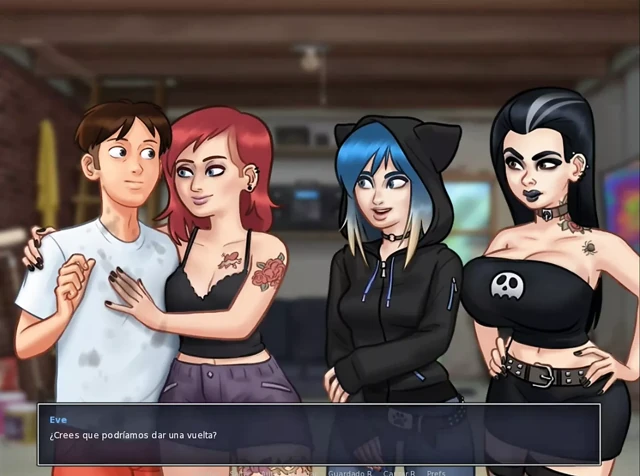 Summertime Saga Cap 52 - Preparing For The Party On The Terrace