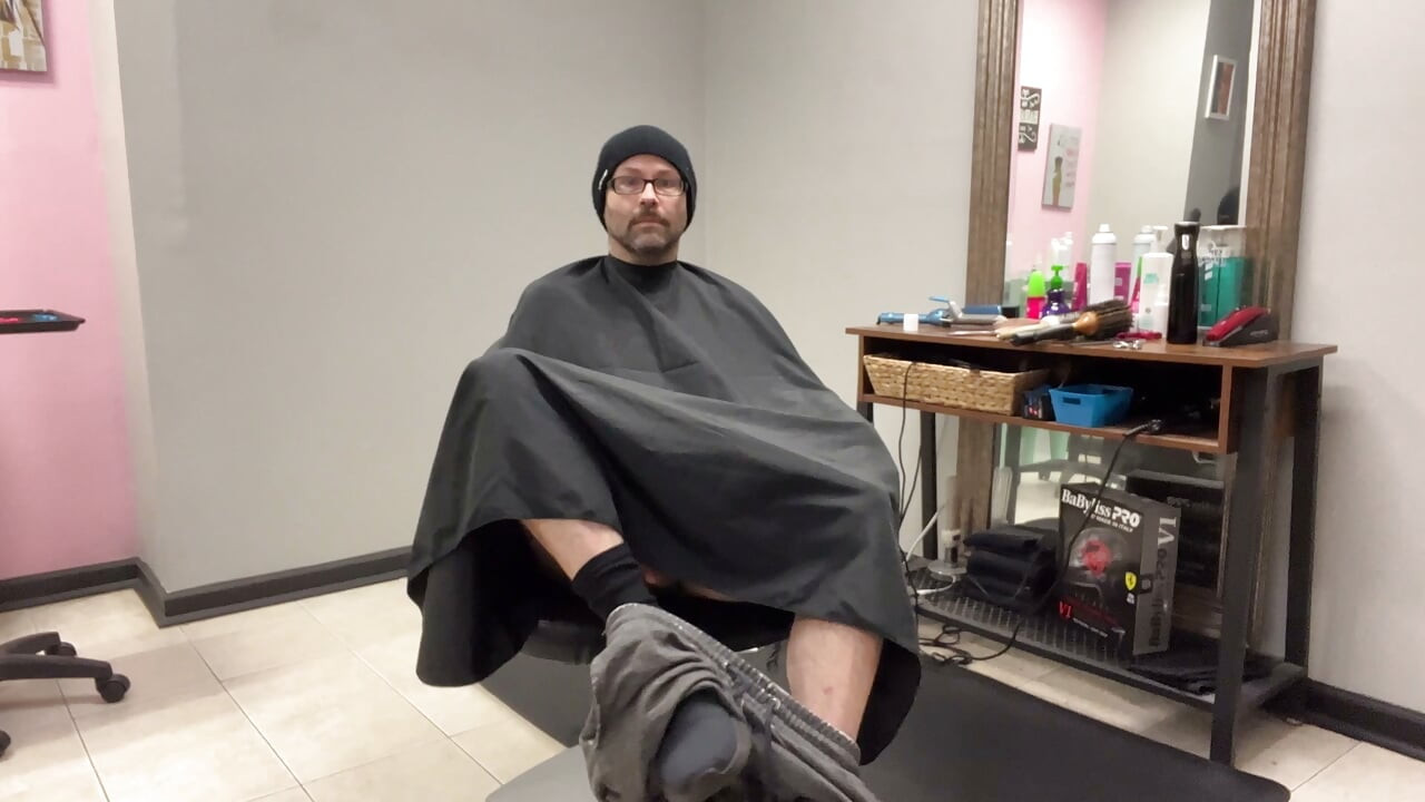 Hairy Muscle Daddy barber at the barber shop horny for penis porn cock addicted hairy muscle dick daddy dong