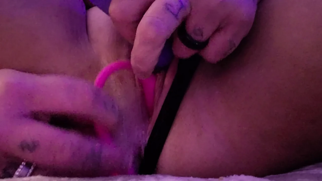 HeavenLee enjoys her new lush toy