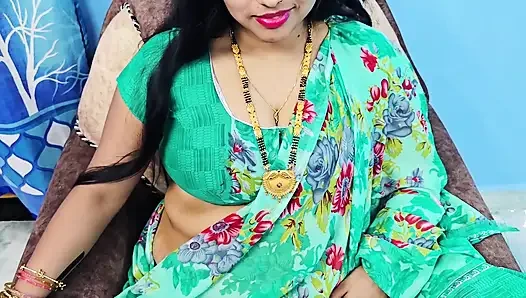 Bhabhi machte bluejob in Hindi-stimme