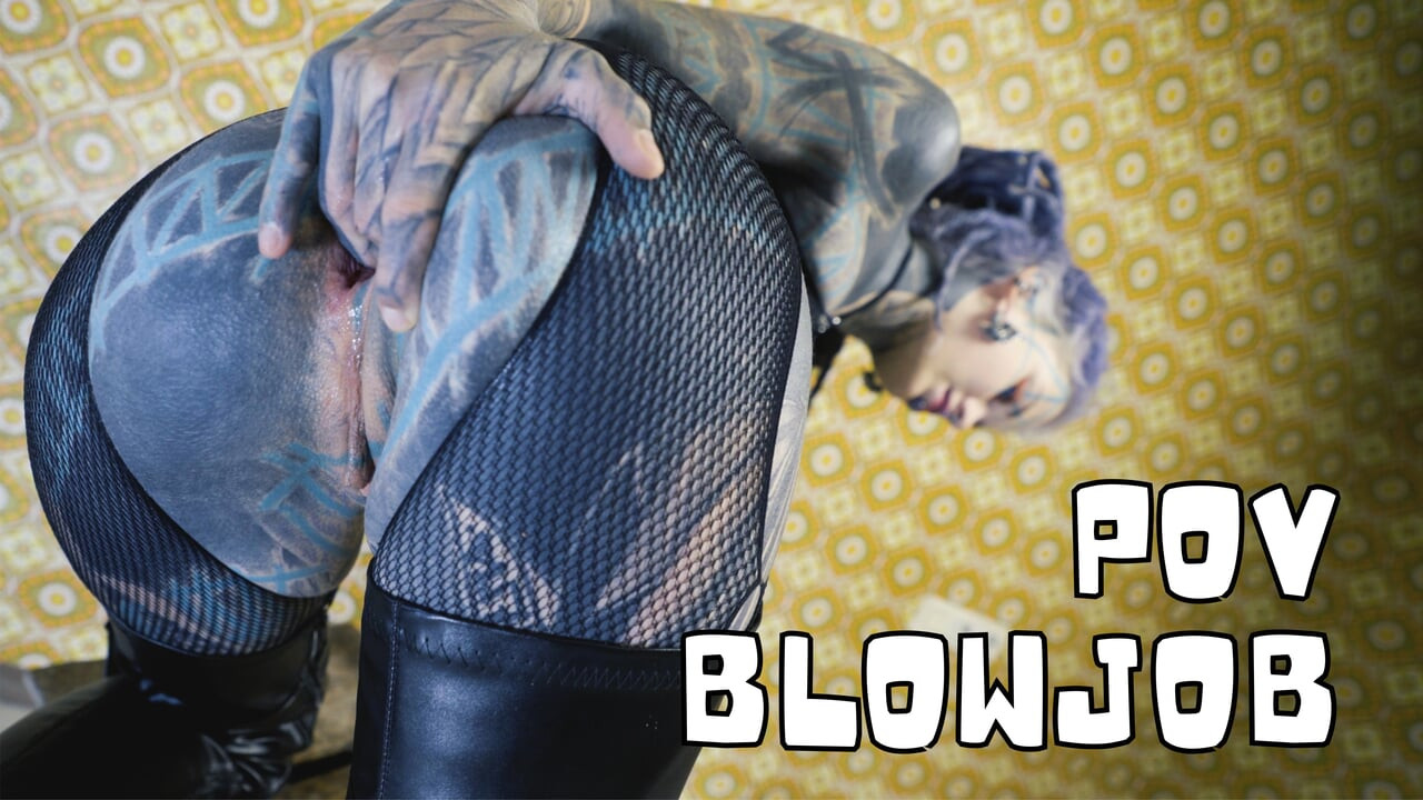 Heels, Hands, and Mouth Tattooed Pornstars Signature Move