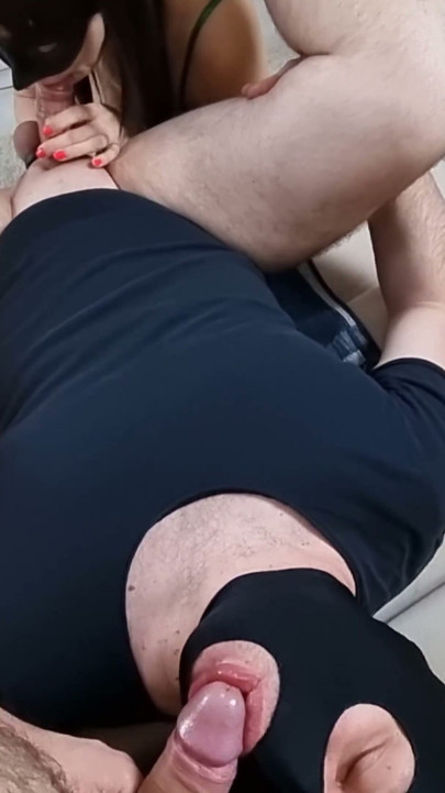 Share my wife with a friend. Threesome. MFM. Cuckold. Bisexual husband. Strapon. 4K. Version 1. Ep27 | Clip 1