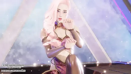 Mmd minnie - cherry sky - seraphine seksi kpop dans league of legends hentai sansürsüz 4k 60 fps