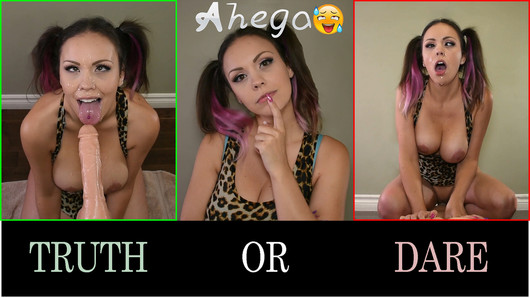 Verdade ou desafio - ahegao - visualização - immeganlive