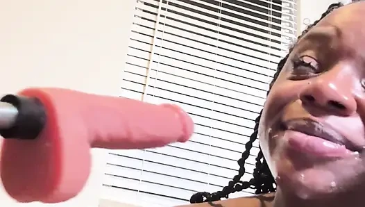 Ebony can't stop leaking