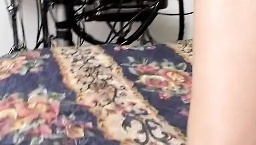 Just 18, she is so young but she need something inside her young holes