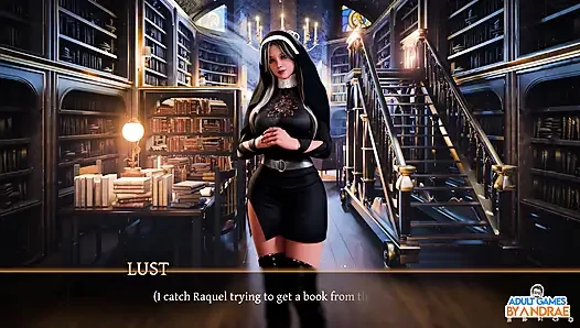 Геймплей сестры в грехе, часть 4 - Тайна подвала и искушение Raquel