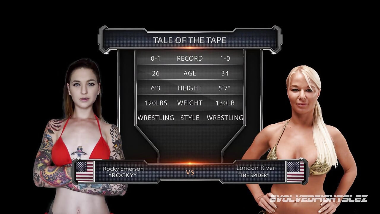 Gulat wanita rocky emerson vs london river