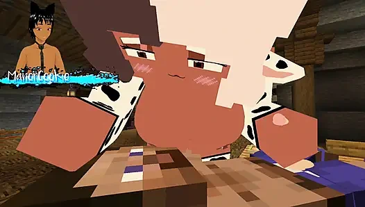 Minecraft Sexcraft The Jenny Mod  - Seeing what Cassie has to offer with her massive tits