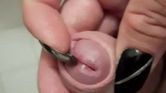 Sonyastar - transsexuală frumoasă se masturbează cu unghiile lungi