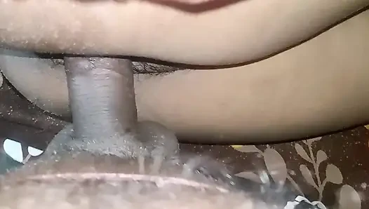 Üvey kız kardeş Hintli teyze ile sert seksi video