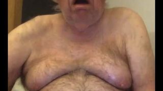 grandpa stroke on webcam