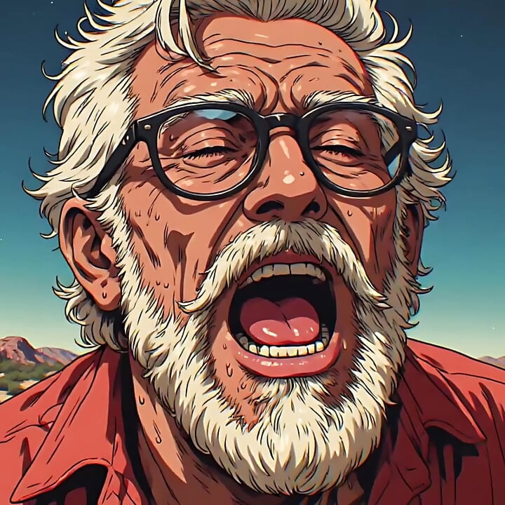 Erotic Orgasm Face Art