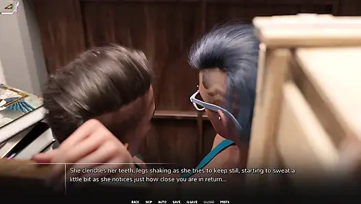 Taboo university 114 - emo mahasiswi bertato lagi asik ngocok kontolku di lemari