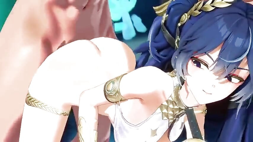 嵐の波 - 井野 完璧なセックスデイ ローバーと - 3D変態アニメーション。