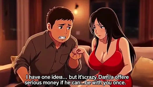 Husband Shares Curvy Wife with Rich Guy for paying debt