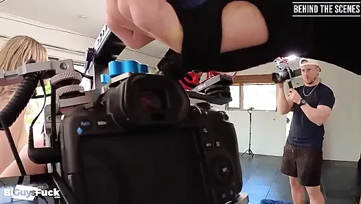 Kamera arkası biseksüel çekim