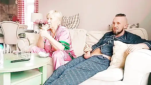 Taboo sex, Stepmom watches movies, and I her mouth