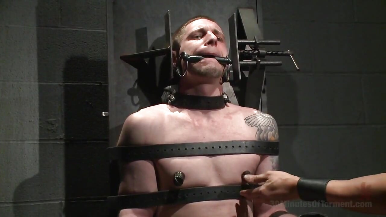 Stud with a 10 Inch Fat Cock Gets Torment to the Extreme
