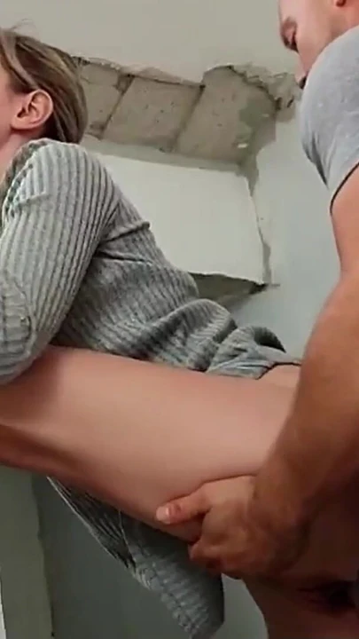 Memorable moment from "Cute German Teen caught Worker Jerk and tricked in MMF 3Some at Public Building"