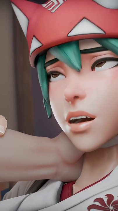 Catching Thieves Kiriko Overwatch 3D Porn