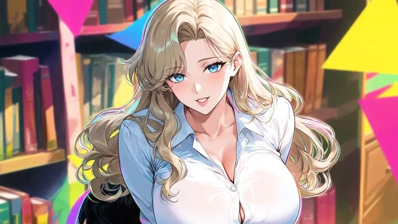 Hot MILF Gets Fucked by Obsessed Student in Library - Uncensored Ai Hentai - Cock Hero