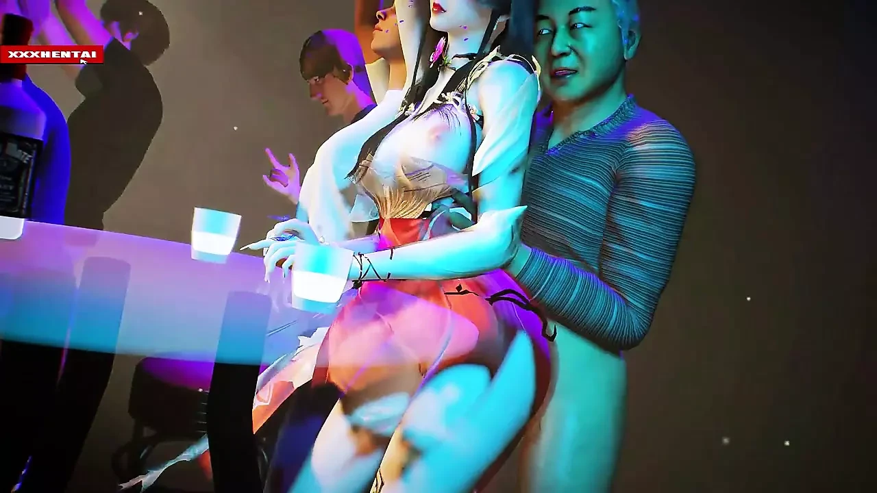 virüsü ile pixel dream girl - 3d hentai animasyon