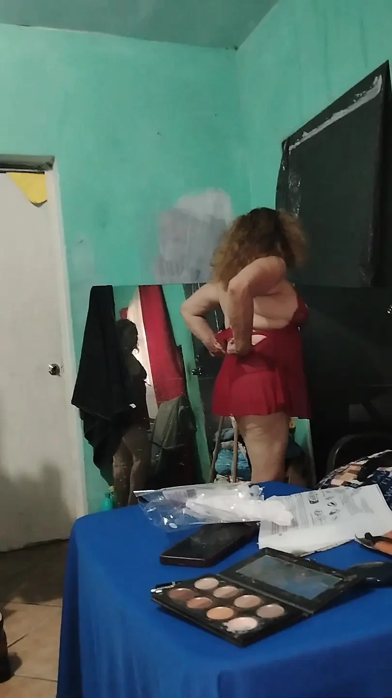 Mother in lingerie 3