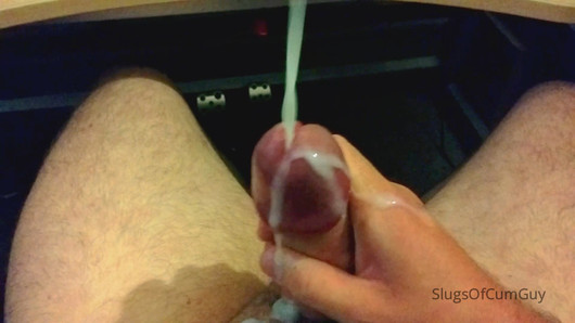 HUGE 10 Squirt Thick and Creamy Cumshot - SlugsOfCumGuy