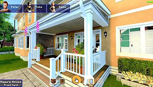 Полный геймплей - моя сексуальная соседка 2, часть 6