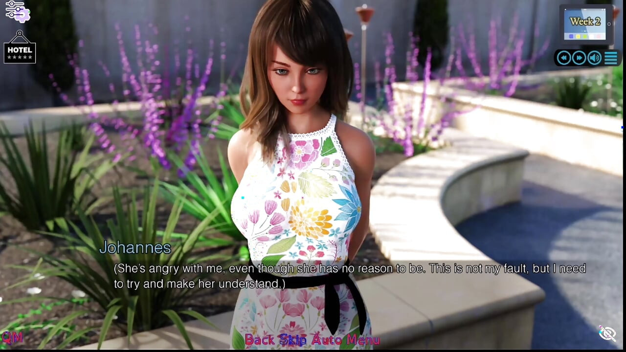 Sunshine love #16: Johannes saw Ashley while he went for a ride