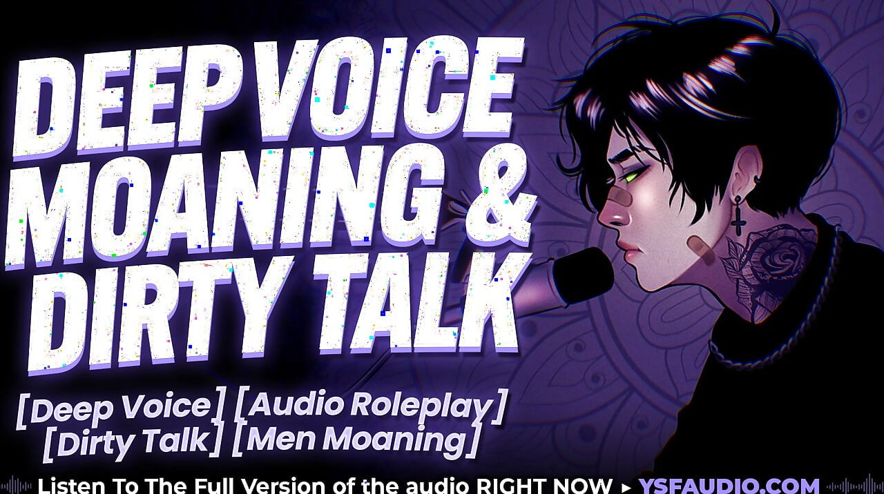 DEEP VOICE MOANING AND WHIMPERING AUDIO