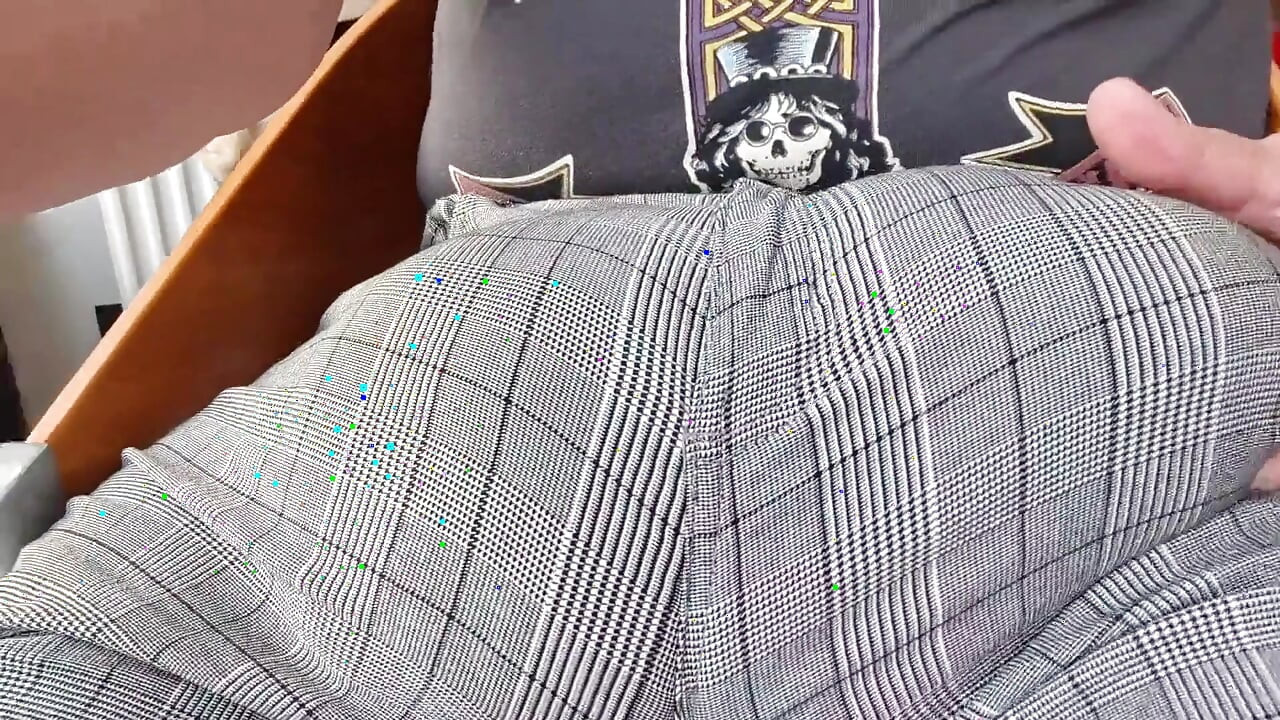 Walking Bulging in the Garden