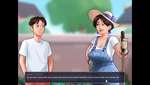 Summertime saga: the nurse gave me a handjob.