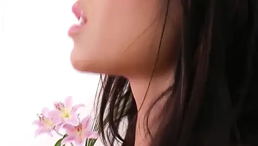 Fantastic Sexy Young Girl Masturbates Her Pussy with a Huge Dildo