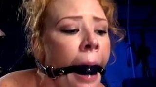 BDSM - Foot Fucked By Mistress In Bondage Part 2