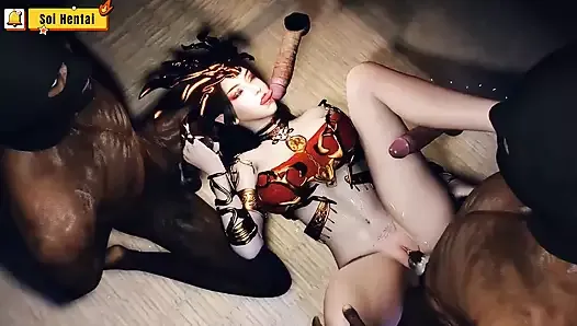 Hentai 3D (ep103) - Medusa queen group sex