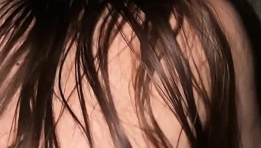 Sweaty Rough Night Sex With My 18yo Step-Sister - Real POV