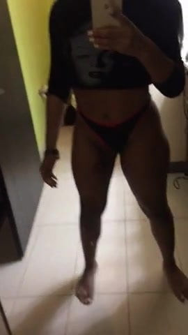Black Shemale Booty & Meat