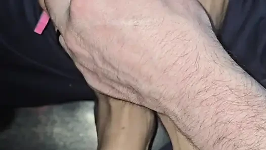 Melove Long Toes are Getting a Pedicure from Daddy