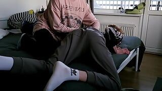 Fucked Tight Student's Asshole