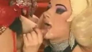 Two Hot Crossdressers Oral & Facial