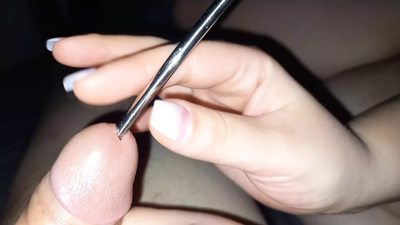 Male & Female Urethra Sounding, Sounding Fuck with Spread Pussy, Handjob, cum_play_with_us Compilation 1