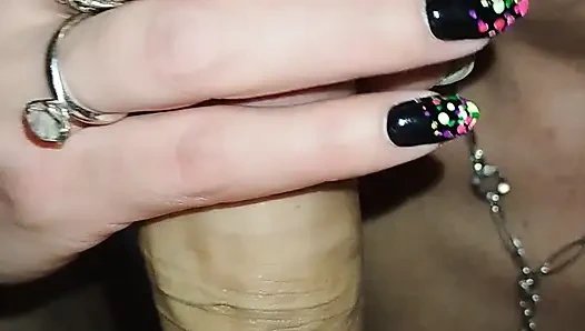 Blowjob terbaik. Banyak air mani di mulutku.