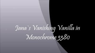 Försvinnande vanilj i svartvit 3380