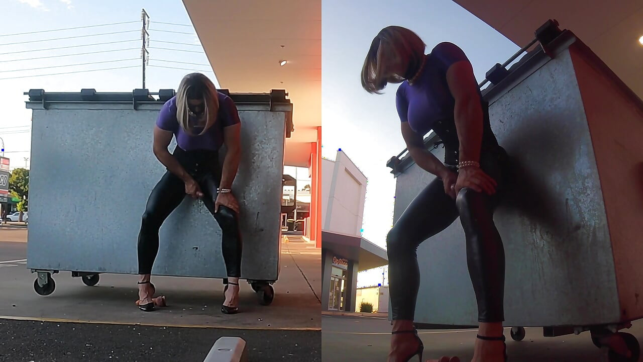 Muscle Slut Exposed and Fucked in Public