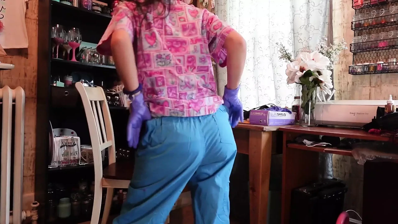 Nurse Lizzie Teases You with Her Ass